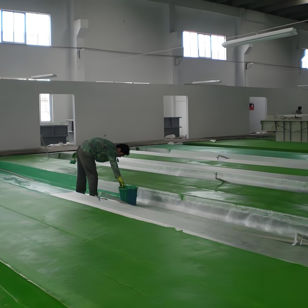 梅河口防腐蚀地坪,环氧玻纤地坪，玻纤工业地坪，环氧玻纤布地坪,乙烯基玻纤布地坪产品图1